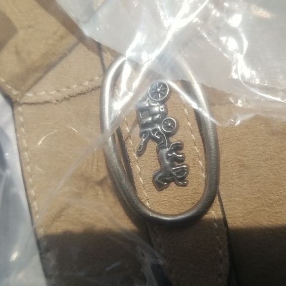 Coach Dylan Suede Ankle Boots(6) NWT - Picture 6 of 7